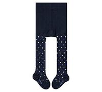 FALKE Unisex Baby Little Dot B Ti Cotton Patterned 1 Pair Tights, Blue Royal 6115, 12-18 months