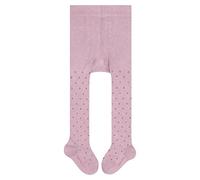 FALKE Unisex Baby Little Dot B Ti Cotton Patterned 1 Pair Tights, Pink Parfait 8444, 6-12 months