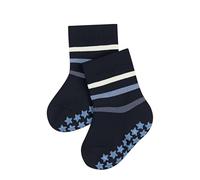 FALKE Unisex Baby Multi Stripe B Hp Cotton Grips On Sole 1 Pair Grip socks, Blue Space 6116, 12-18 months