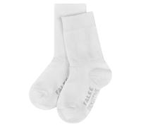 FALKE Unisex Baby Sensitive B So Cotton With Soft Tops 1 Pair Socks, White 2000, 6-12 months