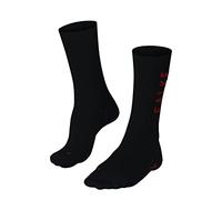 FALKE Unisex BC Impulse Peloton U So Functional Yarn Anti-Blister 1 Pair Cycling Socks, Black 3038, 9.5-10.5