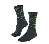 FALKE Unisex BC Impulse Peloton U So Functional Yarn Anti-Blister 1 Pair Cycling Socks, Grey Steel 3583, 8-9