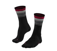 FALKE Unisex BC Impulse Reflect U So Functional Yarn Anti-Blister 1 Pair Cycling Socks, Black 3008, 8-9