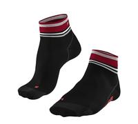 FALKE Unisex BC Impulse Short U Sso Functional Yarn Anti-Blister 1 Pair Cycling Socks, Black 3008, 4-5