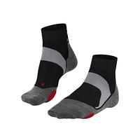 Falke Cycling Socks BC5 U Sso – Cotton Anti-Blister – 1 Pair, Black Black-Mix 3010, 5.5-7.5