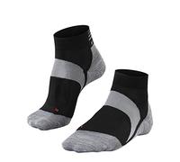 FALKE Unisex BC6 Short Racing U Sso Lyocell Functional Yarn Anti-Blister 1 Pair Cycling Socks, Black Black-Mix 3010, 4-5
