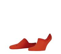 FALKE Unisex Cool Kick Invisible U In Soft Breathable Quick Drying No-Show Plain 1 Pair Liner Socks, Orange Ray 8061, 9.5-10.5