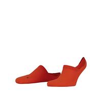 FALKE Unisex Cool Kick Invisible U IN Soft Breathable Quick Drying No-Show Plain 1 Pair Liner Socks, Orange (Flash Orange 8034), 5.5-7.5