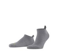 FALKE Unisex Cool Kick Sneaker U Sn Soft Breathable Quick Drying Low-Cut Plain 1 Pair Trainer Socks, Grey Light Melange 3775, 9.5-10.5