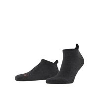 FALKE Unisex Cool Kick Sneaker U Sn Soft Breathable Quick Drying Low-Cut Plain 1 Pair Trainer Socks, Grey Dark 3970, 2.5-3.5