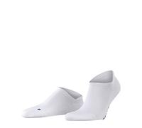 FALKE Unisex Cool Kick Sneaker U Sn Soft Breathable Quick Drying Low-Cut Plain 1 Pair Trainer Socks, White 2000-O, 4-5
