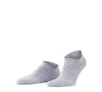 FALKE Unisex Cool Kick Sneaker U Sn Soft Breathable Quick Drying Low-Cut Plain 1 Pair Trainer Socks, Grey Light 3400-O, 8-9