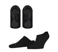 FALKE Unisex Cool Kick U Hp Soft Breathable Quick Drying Grips On Sole 1 Pair Grip socks, Black 3000, 8/9 UK