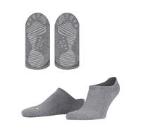 FALKE Unisex Cool Kick U Hp Soft Breathable Quick Drying Grips On Sole 1 Pair Grip socks, Grey Light Melange 3775, 8/9 UK