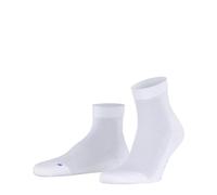 FALKE Unisex Cool Kick U Sso Soft Breathable Quick Drying Plain Socks 1 Pair, White 2000, 8-9