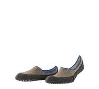 FALKE Men's Cosyshoe Invisible M Hp Wool Grips On Sole 1 Pair Grip socks, Brown Oak Melange 5075, 7/8 UK