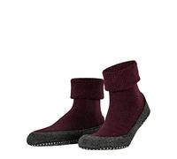 FALKE Unisex Cosyshoe M Hp Wool Grips On Sole Grip socks 1 Pair, Red Barolo 8596, 8.5/9.5 UK