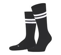 FALKE Unisex Dynamic U So Cotton Patterned 1 Pair Socks, Black 3000, 8-9