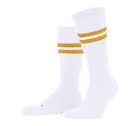FALKE Unisex Dynamic U So Cotton Patterned 1 Pair Socks, White White-Sun 2011, 8-9