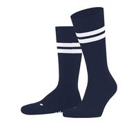 FALKE Unisex Dynamic U So Cotton Patterned Socks 1 Pair, Blue Storm 6340, 5.5-7.5