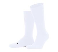 FALKE Unisex Dynamic U So Cotton Patterned Socks 1 Pair, White Off-White 2010, 11-12.5