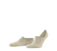 FALKE Unisex Keep Warm U IN Wool No-Show Plain 1 Pair Liner Socks, Beige (Beige Melange 4043), 8-9