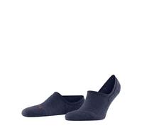 FALKE Unisex Keep Warm U In Wool No-Show Plain 1 Pair Liner Socks, Blue Ocean Melange 6776, 4-5
