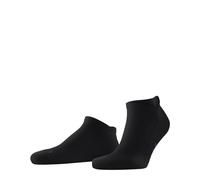 FALKE Unisex Keep Warm U Sn Wool Low-Cut Plain 1 Pair Trainer Socks, Black 3000, 8-9