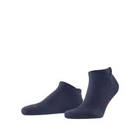 FALKE Unisex Keep Warm U Sn Wool Low-Cut Plain 1 Pair Trainer Socks, Blue Ocean Melange 6776, 5.5-7.5