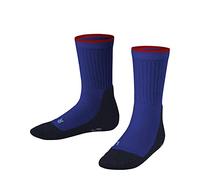 FALKE Unisex Kids Active Everyday K So Functional Yarn Thin Breathable Plain 1 Pair Socks, Blue Yve 6714, 5.5-8