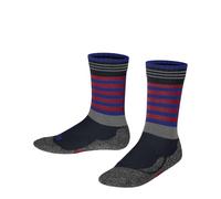 FALKE Unisex Kids Active Frog K So Wool Thick Breathable Patterned 1 Pair Socks, Blue Space 6116, 9-11.5