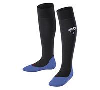 FALKE Unisex Kids Active Rainboot K Kh Wool Lyocell Long Thick Breathable Patterned 1 Pair Knee-High Socks, Blue Indigo Melange 6227, 5.5-8