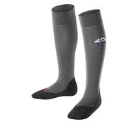 FALKE Unisex Kids Active Rainboot K Kh Wool Lyocell Long Thick Breathable Patterned 1 Pair Knee-High Socks, Grey Light Melange 3830, 3-5