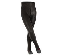 FALKE Unisex Kids Active Warm K Ti Wool Thick Plain 1 Pair Tights, Black 3000, 3-5