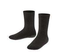 FALKE Unisex Kids Catspads K Hp Cotton Wool Grips On Sole 1 Pair Grip socks, Black 3000, 3/5.5 UK Child