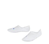 FALKE Unisex Kids Cool Kick Invisible K In Soft Breathable Quick Drying No-Show Plain 1 Pair Liner Socks, White 2000, 3-5