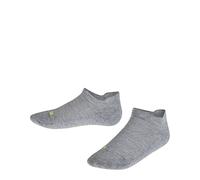FALKE Unisex Kids Cool Kick Sneaker K Sn Soft Breathable Quick Drying Low-Cut Plain 1 Pair Trainer Socks, Grey Light 3400, 6-8.5