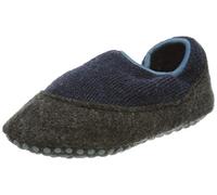 FALKE Unisex Kids Cosy Slipper K Hp Wool Grips On Sole 1 Pair Grip socks, Blue Darkblue 6681, 12.5/13 UK Child