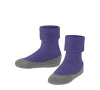 FALKE Unisex Kids Cosyshoe K Hp Wool Grips On Sole Grip socks 1 Pair, Purple Crocus 8305, 11/12 UK Child
