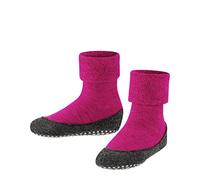 FALKE Unisex Kid's Cosyshoe Minis K HP Wool Grips On Sole 1 Pair Socks, Pink (Gloss 8550), 7.5-8.5