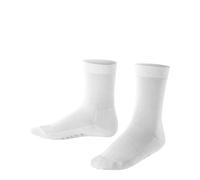FALKE Unisex Kids Cotton Finesse K So Thin Plain 1 Pair Socks, White 2000, 3-5