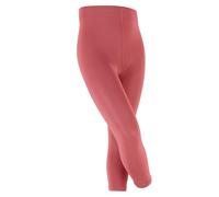 FALKE Unisex Kids Cotton Touch K Le Opaque Plain 1 Pair Leggings, Pink Rose 8813, 6-8.5