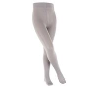 FALKE Unisex Kids Cotton Touch K TI Opaque Plain 1 Pair Tights, Grey (Silver 3290), 9-11.5