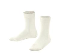FALKE Unisex Kids Family K So Sustainable Cotton Plain 1 Pair Socks, White Off-White 2040, 6-8.5
