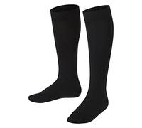 FALKE Unisex Kids Family Knee-High Socks Breathable Cotton Long Hard-Wearing Extra-Soft On Skin Plain Flat Seam In Toe Area For Everyday Life School 1 Pair