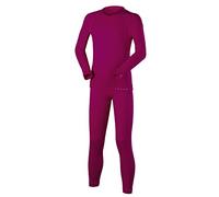 FALKE Unisex Kids Maximum Warm K Uw Functional Yarn Quick Dry Base Layer Set 1 Piece, Pink Berry 8284, 5.5-8