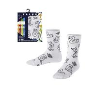 FALKE Unisex Kids Paint Your Own Socks K SO Cotton Patterned 1 Pair Socks, White (White 2000) - new, 3-5