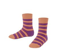 FALKE Unisex Kids Simple Stripes K HP Cotton Grips On Sole 1 Pair Grip socks, Red (Cantaloupe 8771) new - eco-friendly, 5.5-8