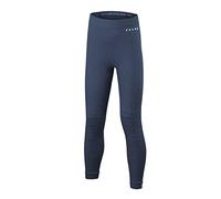 FALKE Unisex Kids Wool-Tech Long K Ti Functional Yarn Quick Dry 1 Piece Base Layer Bottom, Blue Capitain 6751, 7-8