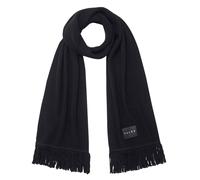 Falke Unisex Merino X-Fine Big Label Scarf - Black